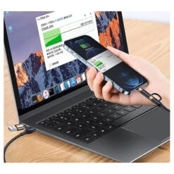 Câble USB 4 En 1 Universel : Charge 60W, Transfert De Données