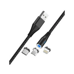 Câble De Charge Magnétique 3 En 1