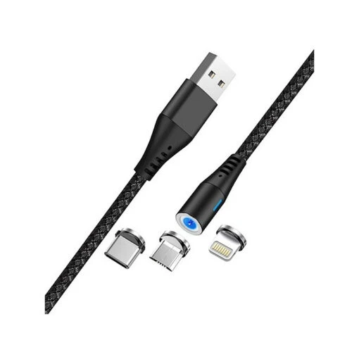 Câble De Charge Magnétique 3 En 1