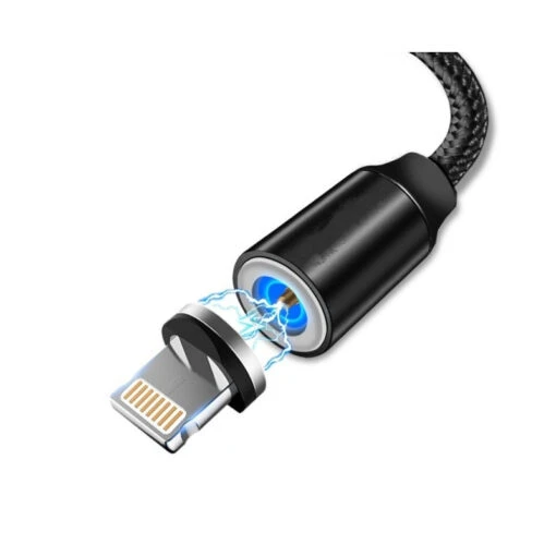 IPhone, IPad, IPod : Câble USB Chargeur Magnétique Lightning - Image 2