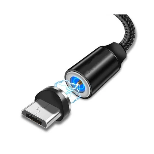 Câble Chargeur Magnétique Micro USB Galaxy, Note, Sony... - Image 2