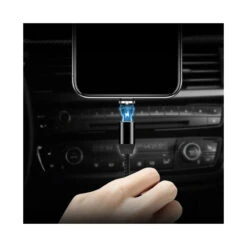 Câble Chargeur Magnétique Micro USB Galaxy, Note, Sony... -TechNest Store cable chargeur magnetique micro usb galaxy note sony reversible 2