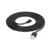 Câble Micro USB De 3 Mètres, Noir -TechNest Store cable micro usb noir 3 metres