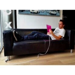 Câble Micro USB De 3 Mètres, Noir -TechNest Store cable micro usb noir 3 metres 2