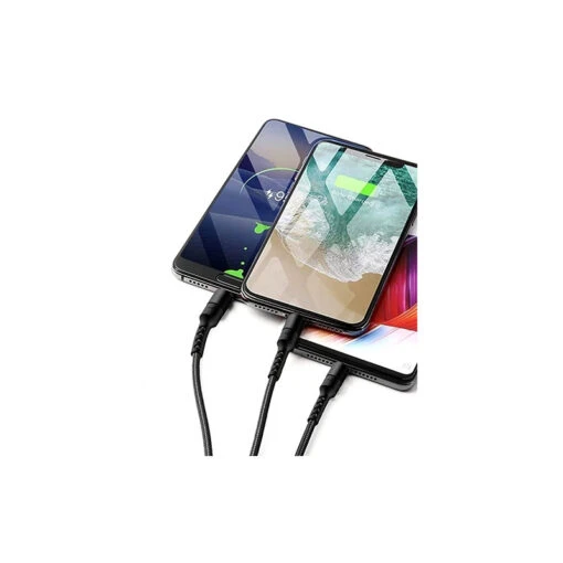 Câble USB 3 En 1 : Lightning, USB-C & Micro-USB - Image 2