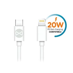 Câble USB-C Vers Lightning, Charge Rapide 20W, 2m -TechNest Store cable usb c vers lightning 2m 2