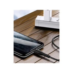 Câble USB-C Vers Lightning, Charge Rapide 27W, 1m -TechNest Store cable usb type c lightning noir 1