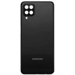 Galaxy A12 (A125 / A127) : Capot Arrière Noir. Officiel Samsung