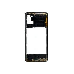 Galaxy A31 (A315) : Châssis Central Contour Noir. Officiel Samsung