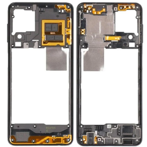 Galaxy A22 4G (A225) : Châssis Central Noir. Officiel Samsung