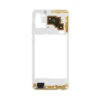 Galaxy A21s (A217) : Châssis Intermédiaire Contour Blanc -TechNest Store chassis contour blanc galaxy a21s