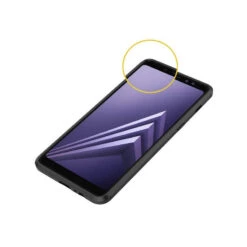 Galaxy A8+ 2018 (SM-A730F) : Coque Antichoc Noire Avec Range Carte -TechNest Store coque antichoc galaxy a8 plus 2018 a730f 3