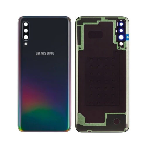 Galaxy A70 : Capot Arrière Noir. Officiel Samsung - Image 3