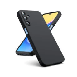 Galaxy A15 4G / 5G (A155 / A156) : Coque Silicone TPU Noir