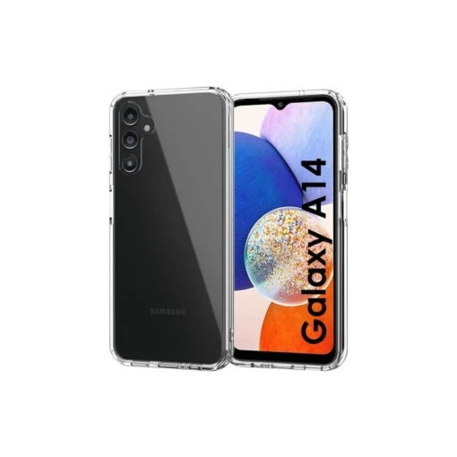 Galaxy A14 4G/5G : Coque Silicone TPU Transparente - Image 2