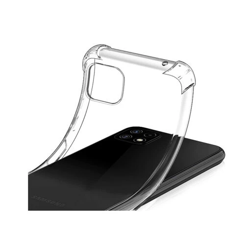Galaxy A22 5G (A226) : Coque Silicone TPU Transparente Renforcée - Image 2