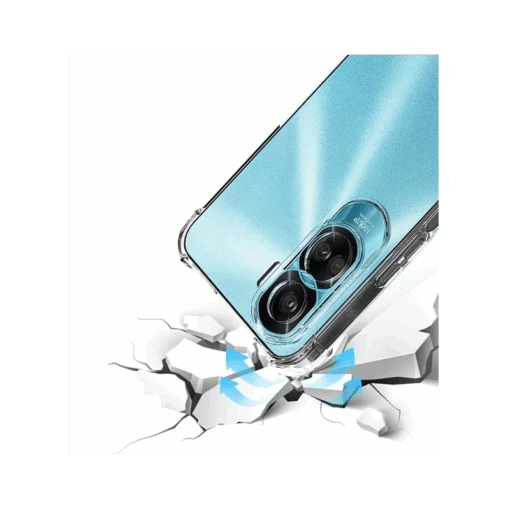 Honor 90 Lite 5G : Coque Silicone TPU Transparente Renforcée - Image 2