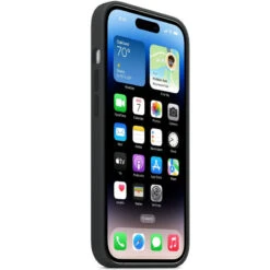 IPhone 14 Pro : Coque Silicone Noire