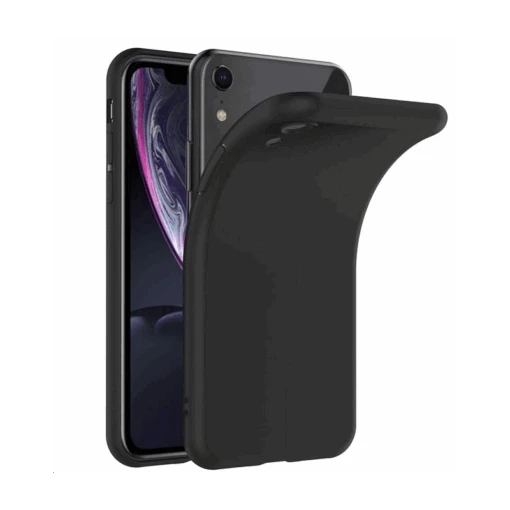 IPhone XR : Coque Silicone TPU Noire