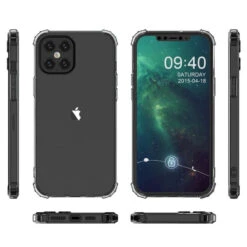 IPhone 13 Pro : Coque Silicone TPU Transparente, Angles Renforcés -TechNest Store coque silicone renforcee iphone 13 pro 3