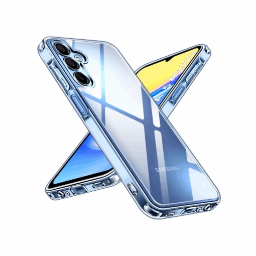 Galaxy A15 4G / 5G (A155 / A156) : Coque Silicone TPU Transparente