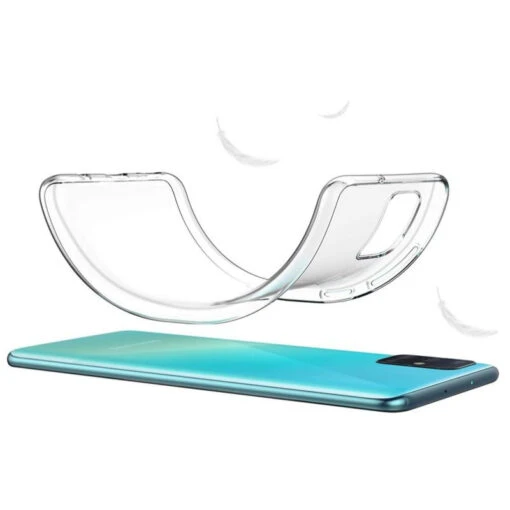 Galaxy A51 : Coque Transparente Souple TPU Silicone - Image 3