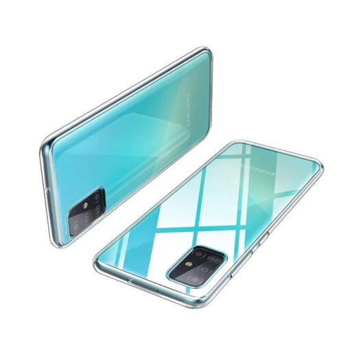 Galaxy A51 : Coque Transparente Souple TPU Silicone - Image 4