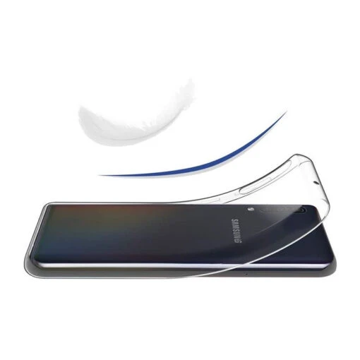 Galaxy A70 : Coque Transparente Souple TPU Silicone - Image 3