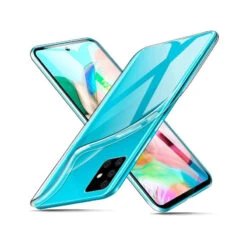Galaxy A71 (A715) : Coque Transparente Souple TPU Silicone