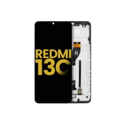 Redmi 13C 4G : Vitre Tactile écran LCD + Châssis Original Xiaomi (ReNew) -TechNest Store ecran complet redmi 13c 2