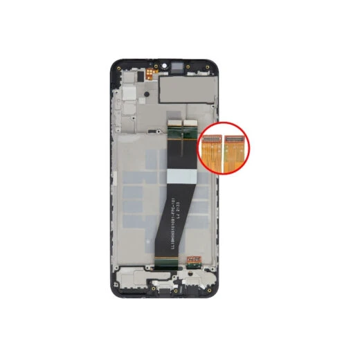 Galaxy A03s (A037G, Version N) : Vitre Tactile écran LCD Avec Châssis - Image 2