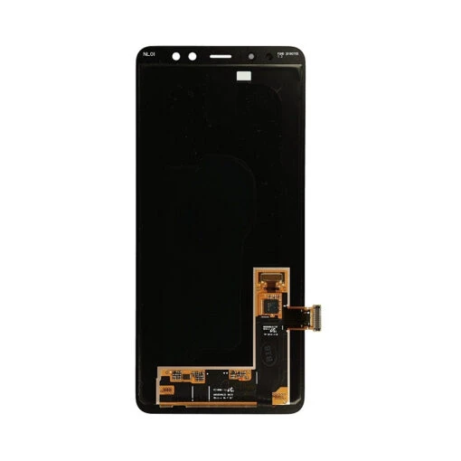 Galaxy A8+ 2018 (SM-A730F / DS ) Noir : Vitre écran Super Amoled. Officiel Samsung - Image 3