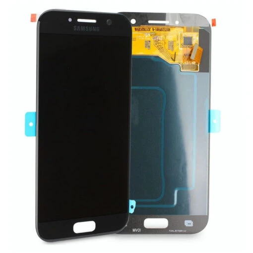 Galaxy A5 (2017) A520 : Ecran Super Amoled + Vitre Tactile Noire. Officiel Samsung - Image 2