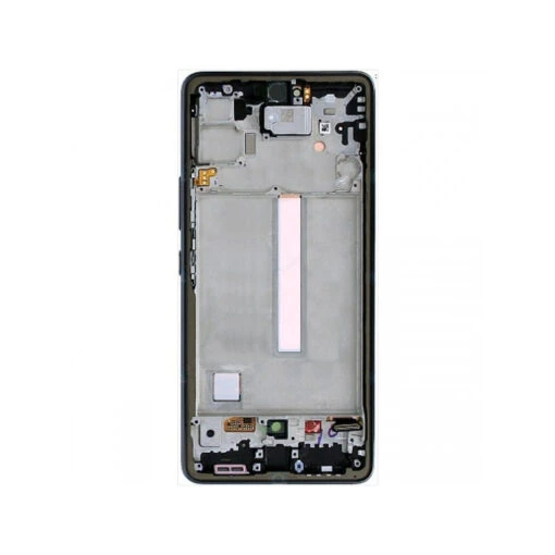 Galaxy A53 5G (A536) : Vitre Tactile écran OLED + Châssis Argent Blanc - Image 2