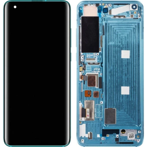 Xiaomi Mi 10 5G Vert Corail Version C : Vitre Tactile écran Oled + Châssis Gris. Officiel Xiaomi Reconditionné à Neuf - Image 3