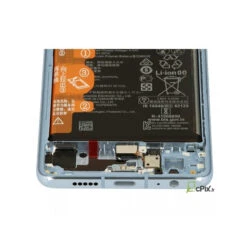 Huawei P30 Bleu Nacré : Vitre Tactile écran Oled + Batterie & Châssis D'Origine -TechNest Store ecran p30 bleu nacre origine huawei 5