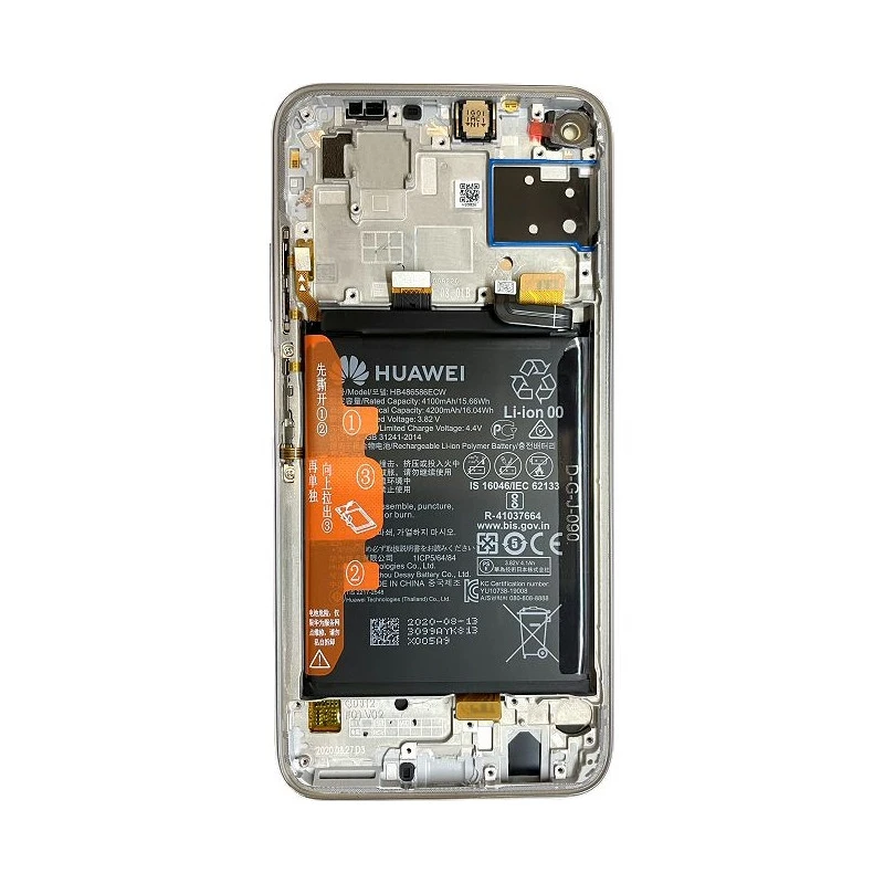 P40 Lite Rose Nacré: Vitre Tactile écran LCD Batterie Et Châssis. Officiel Huawei 6 P40 Lite Rose Nacré: Vitre Tactile écran LCD Batterie Et Châssis. Officiel Huawei - Image 4