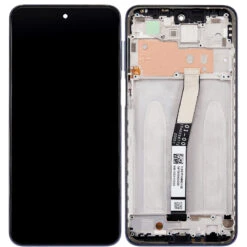 Redmi Note 9 Pro : Vitre Tactile écran LCD + Châssis Gris -TechNest Store ecran xiaomi redmi note 9 pro blanc 4