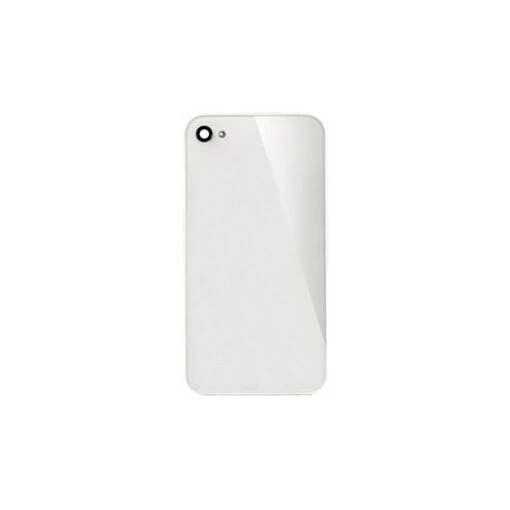IPhone 4 : Vitre Arrière Blanche Sans Logo