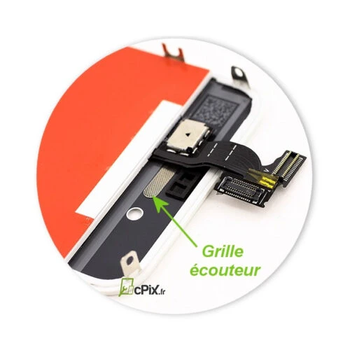 IPhone 4S : Ecran Blanc LCD + Vitre Tactile Assemblés - Pièce Détachée - Image 3