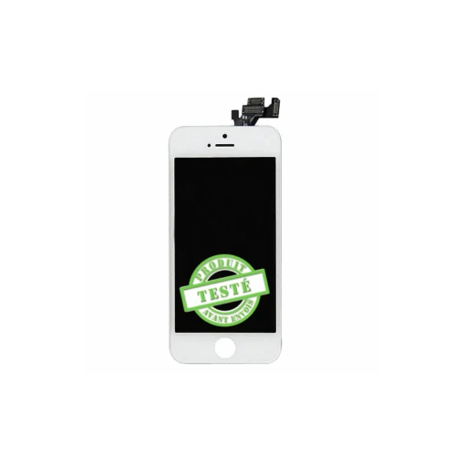 IPhone 5 : Vitre Ecran Premium Blanc