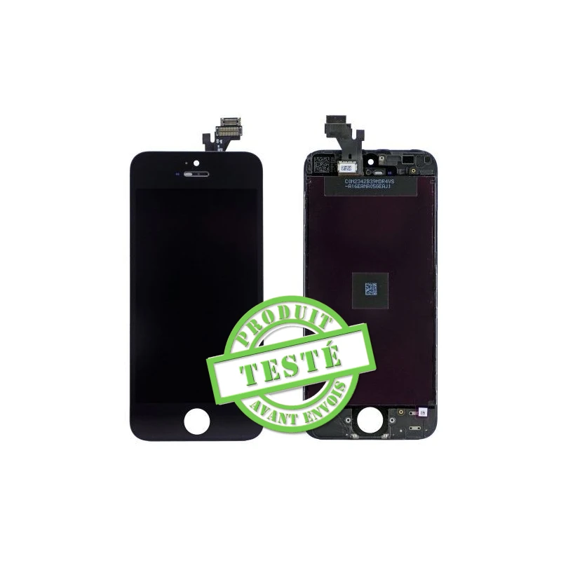 IPhone 5 : Vitre Ecran Premium Noir 3 IPhone 5 : Vitre Ecran Premium Noir