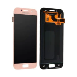 Galaxy A3 (2017) SM-A320F : Vitre Ecran Complet Rose - Officiel Samsung -TechNest Store galaxy a3 2017 sm a320f vitre ecran complet rose officiel samsung 1