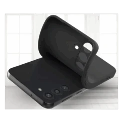 Galaxy A35 5G (A356) : Coque Silicone TPU Noire