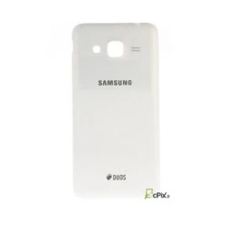 Galaxy J3 2016 SM-J320F : Cache Batterie Blanc Officiel Samsung