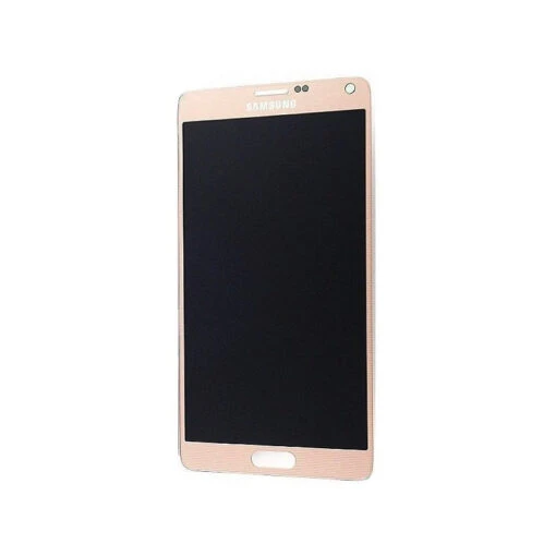 Galaxy Note 4 SM-N910F : Vitre Ecran Complet Or Officiel Samsung