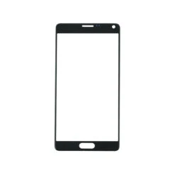 Galaxy Note 4 SM-N910F : Vitre Seule Noire Sans Logo Pour NOTE 4 - Pièce Détachée