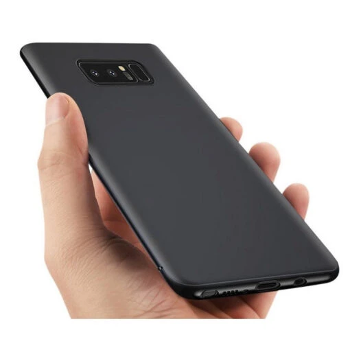 Galaxy Note 8 SM-N950F : Coque Noire Souple TPU Silicone - Image 3