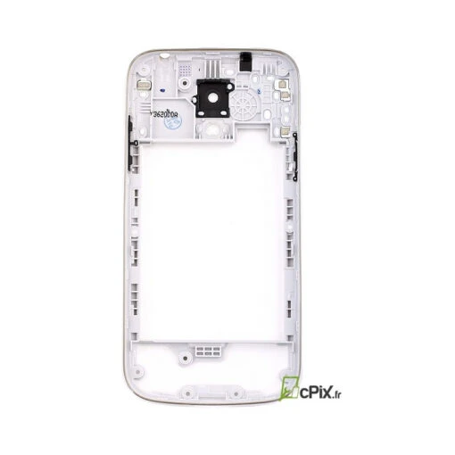 Galaxy S4 Mini GT-i9195 : Chassis Contour Argent Arrière - Image 2