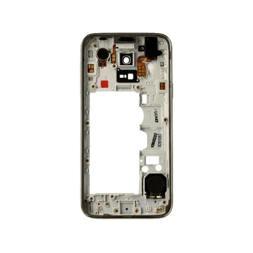 Galaxy S5 Mini SM-G800F : Châssis Arrière Contour Argent - Image 2